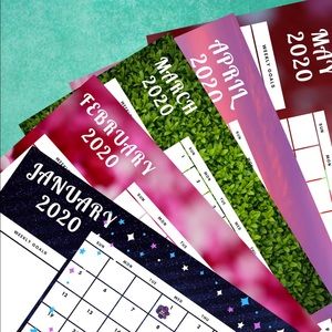 Calendar (2020) Printables